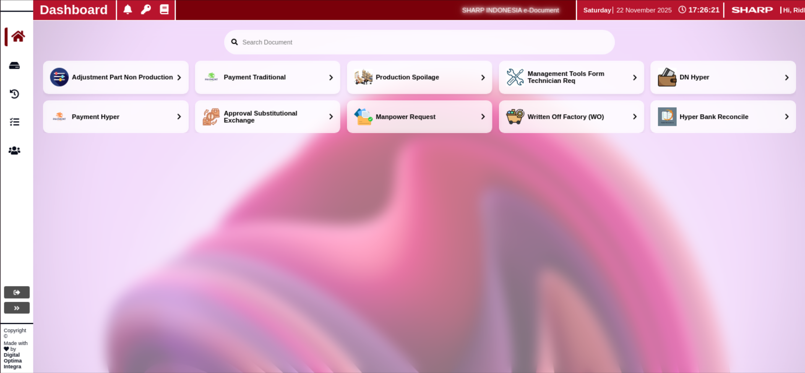 E-Document & Workflow System